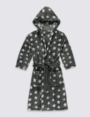 Star Print Dressing Gown &#40;1-16 Years&#41;